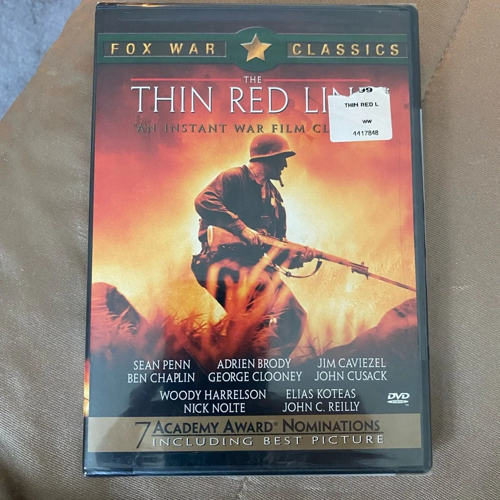 BRAND NEW DVD The Thin Red Line with George Clooney.